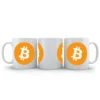 KUB330ABBTC1-005 Kubek Bitcoin Kryptowaluty wzór BTC1 Biały 330 ml